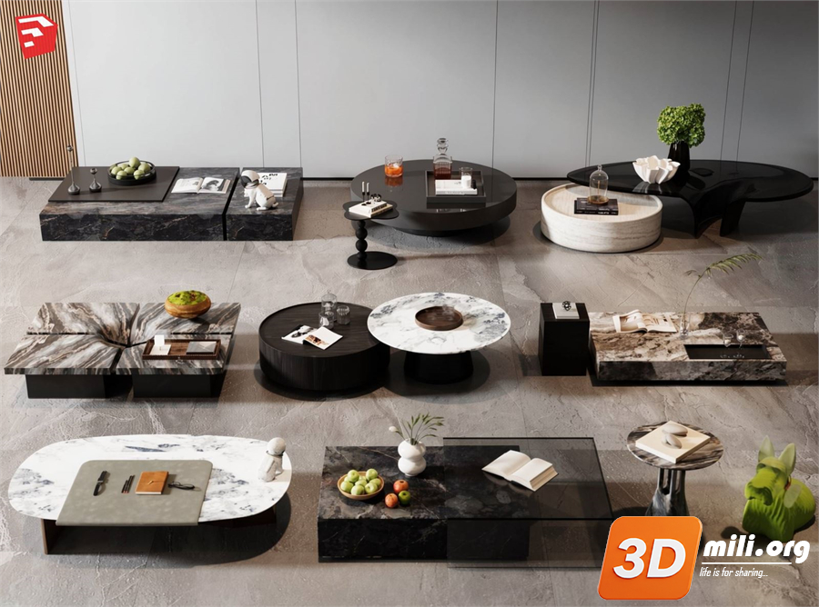 Coffee Table Skp Files